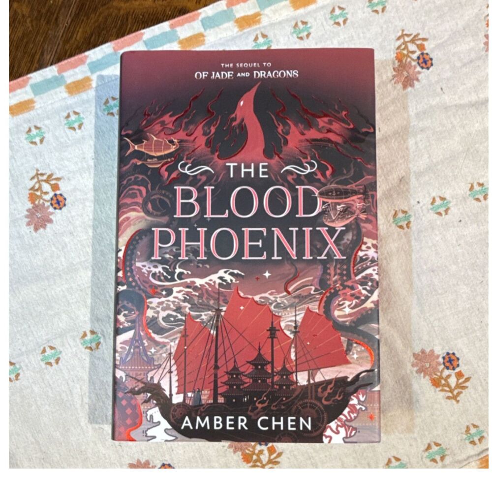 The Blood Phoenix Hardcover Signed Illumicrate Edition